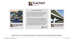 Desktop Screenshot of kalyangroup.in